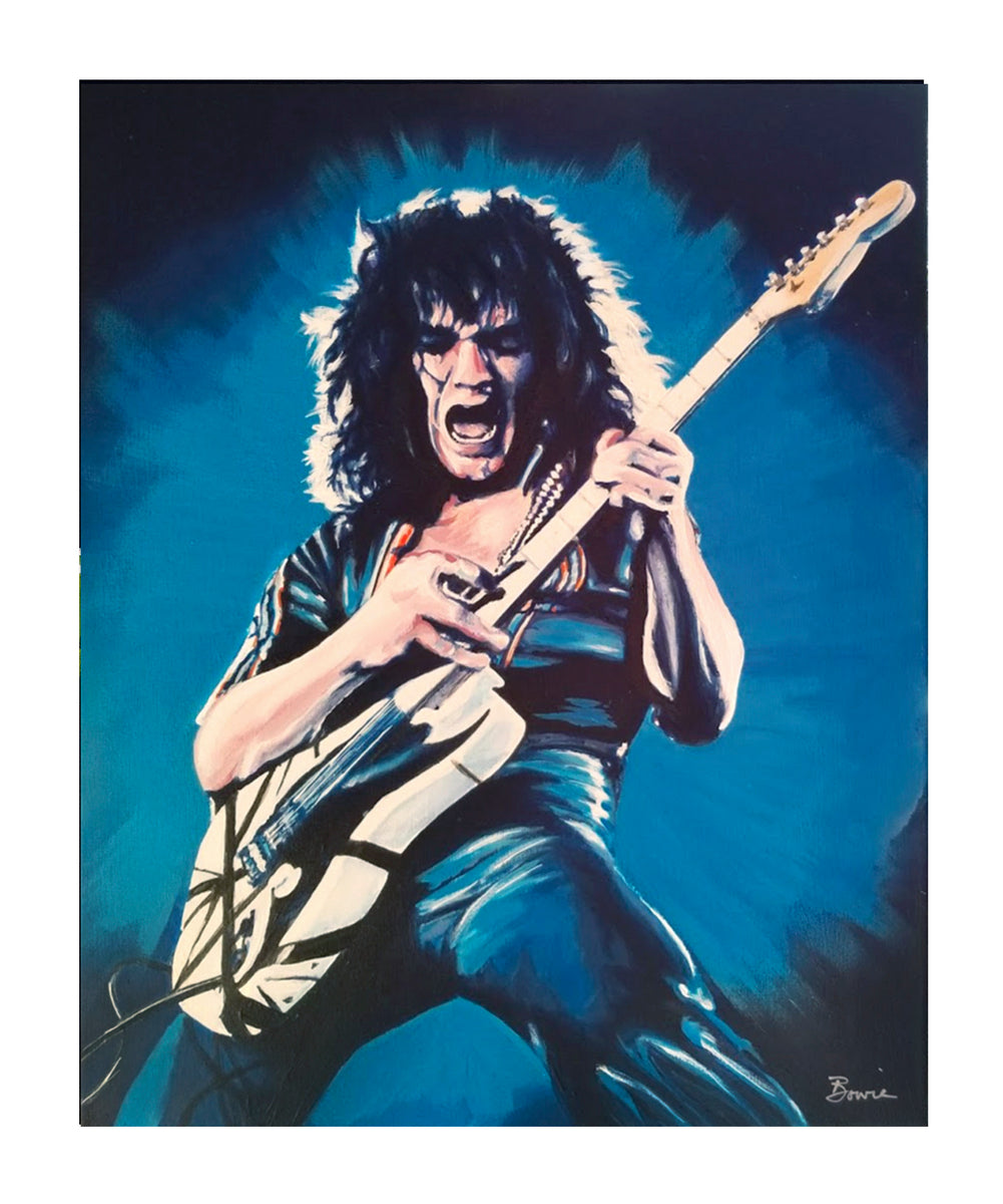 アート・デザイン・音楽 EDWARD VAN HALEN By Ross Halein Edward Van Halen by Ross Halfin : r/vanhalen