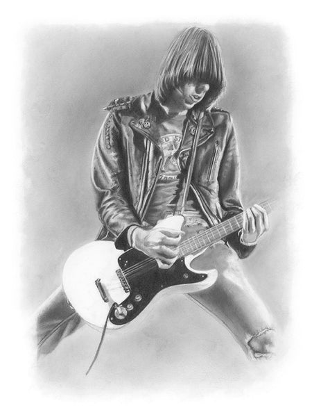 "Johnny Ramone" Print (9"x12")