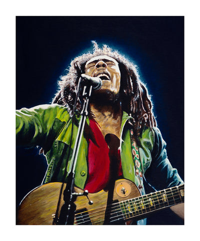 "Lion" - Bob Marley Print (19"x23")