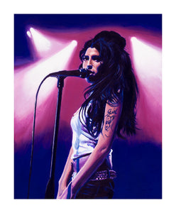 "Miss Amy" Amy Winehouse Print (19"x23")